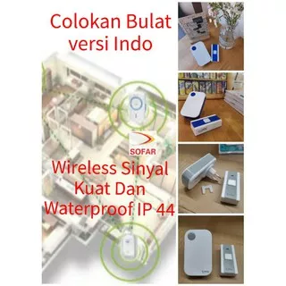 Bell Pintu Rumah Wireless Door Bell AC /DC ms 9615