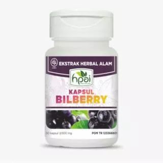 HNI HPAI Bilberry Herbal Khusus Mata Isi 50 Kapsul