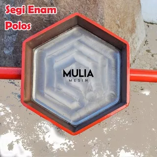 cetakan paving segi enam polos alat cetak paving segi6 polos