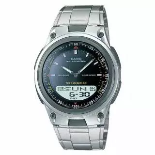 Casio AW-80D-1AVDF
Original Telememo Analog Digital Mens Worldtime Watch AW-80D-1A