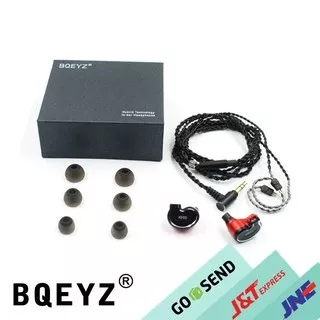 BQEYZ KB100 Hybrid In Ear Monitor Earphone 2pin 0.78mm Detachable - Black