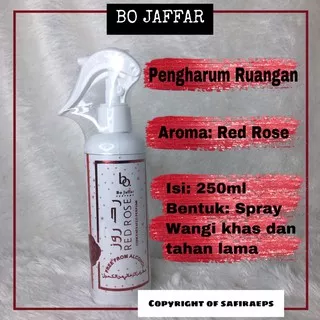 RED ROSE BO Jaffar PENGHARUM RUANGAN ARAB AROMA OUD PREMIUM 250ML