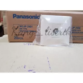 Terminal TV / Stop Kontak TV / Outlet TV Panasonic FLASIMO WCJP2501