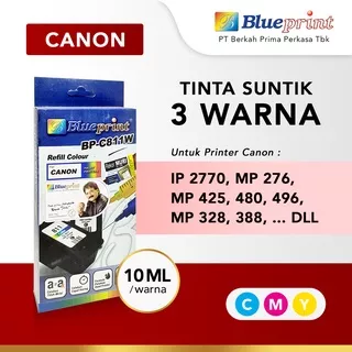 Tinta Suntik Refill Canon BLUEPRINT BP-C811W For Printer Canon - Warna