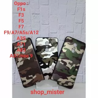 CASE SOFTCASE ARMY OPPO F1S F3 F5 F7 F9/A7/A5S/A12 A3S A71 A83 A37/NEO 9 soft case