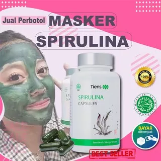 Masker Spirulina Original Masker Spirulina Wajah Alami Terlaris Masker Spriluna Herbal Terbaik