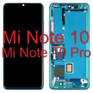 Original LCD plus TouchScreen plus Frame - Xiaomi Mi Note 10 - Mi Note 10 Pro