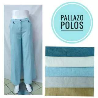 Celana Kulot Palazzo Polos Bahan Katun