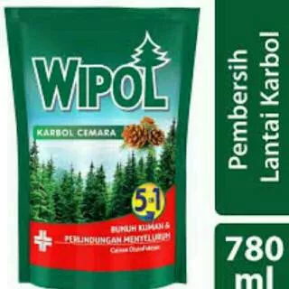 Wipol Pembersih Lantai Karbol Wipol Cemara Wipol Lemon 780 ml