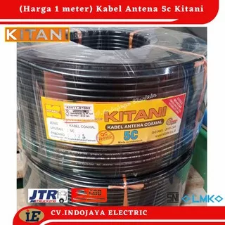 Kabel Antena Kitani Coaxial 5C Harga 1 Meter Kabel antena tv kitani kabel antena tanpa Kabel Antena Kabel antena tanpa booster kabel antena berkualitas kabel antena murah kabel antena kabel parabola antena hd antena digital kabel antena terbaik kabel cctv