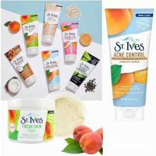 ST. Ives Fresh Skin Apricot Scrub/St Ives Oatmeal Scrub & Mask/Pink Lemon/Green Tea Scrub St.Ives