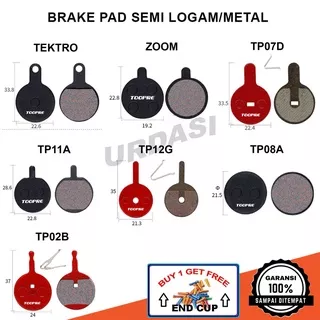 Kampas Rem Brake Pad Sepeda Cakram Lipat Mtb Gunung Bulat Tektro Zoom Avid Novela Aquila Polygon Electic Scooter Bike Kampas Rem Sepeda Listrik Hidrolik Brakepad