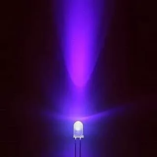 LED UV 5mm UV LED Ultraviolet 5mm LED Ultra Violet 5 mm LED 5mm Purple Ungu