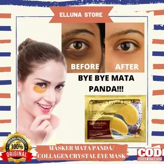 Collagen Crystal Eye Mask - Gold Eye Masker Mata Masker Mata Collagen Crystal Eye Mask ORIGINAL / Masker Mata Gold Collagen Emas / Masker Mata Panda Kantung / Masker Mata Untuk Tidur / Eye Patch Mask