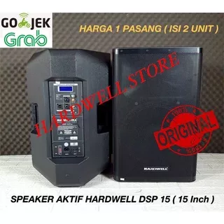 Speaker Aktif 15 Inch Hardwell DSP 15 PRO Original Harga Sepasang ( 2 Unit )