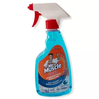 MR MUSCLE CLEAR Pembersih Kaca Serbaguna Botol Spray 500mL - Glass Cleaner SC Johnson