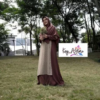 New Gamis lya gamis motif by hijab alila