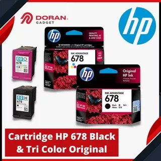 Cartridge Tinta HP 678 Black + HP 678 Tri Color Original Ink-Advantage