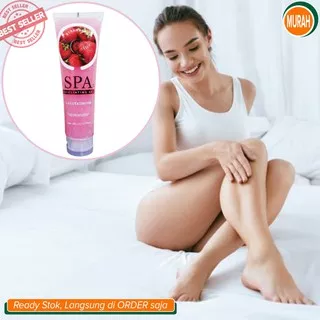 Spa Pembersih Pelembut Kulit Badan Pencerah Pembersih Daki  ~ Strawberry BODY SPA GEL SYB 737