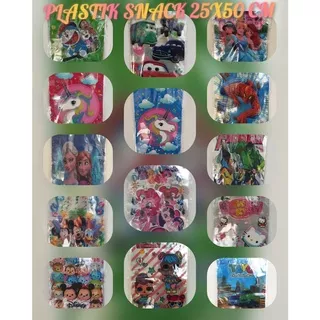 Plastik Bingkisan Snack Ulang Tahun Besar / Plastik Souvenir / Party ( 50 x 25 cm )