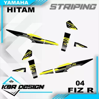 fiz r (cod) stiker motor striping fiz r motor yamaha motor sticker variasi Racing04