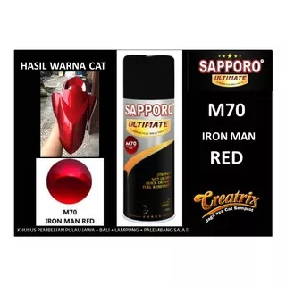 Sapporo Ultimate M70 Iron Man Red / Sapporo Spray / Pilok / Pylox