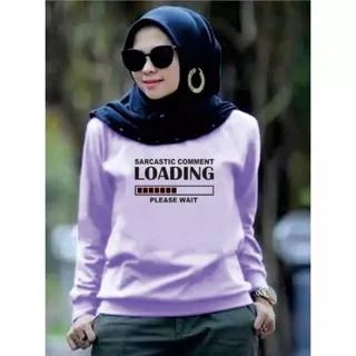 Kaos Lengan Panjang/ Kaos Sweatshirt / Atasan Wanita / Atasan Wanita Lengan Panjang / Atasan babytery import