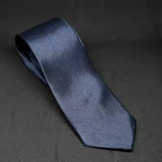 Dasi Polos Biru Dongker / Navy Slim Lebar 5 cm / 2 inch