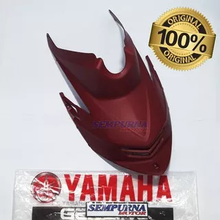 Cover Center Tangki Bawah Jok Tutup Mesin Mio Soul Lama Old Warna Merah Maroon 100% Original Yamaha Ori YGP 14D-F172W-10