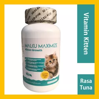 sd34 Malku Maximize Kitten Growth Vitamin Pertumbuhan Kitten - Malku Vitamin