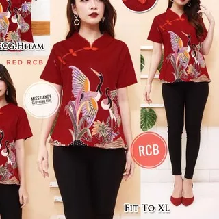 ? Atasan Batik Cheongsam / Atasan Cheongsam Modern JUMBO / Atasan Batik Cheongsam JUMBO ?