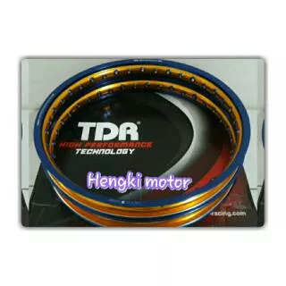 Velg tdr ring two tone uk 140x17 wn blue gold