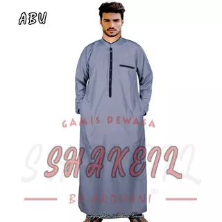 Baju Gamis Laki Laki Dewasa Jubah Pria Dewasa Shakeil