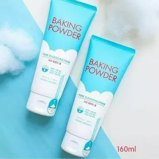 ETUDE House Baking Powder Pore Cleansing Foam 160ml - Cleanser Facial Wash Sabun Muka Scrub
