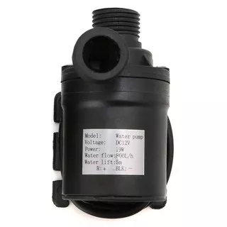 [ Home Appliance ] Taffware Pompa Air Aquarium Ikan Submersible Pump Fish Tank 12V 22W - 12V5M