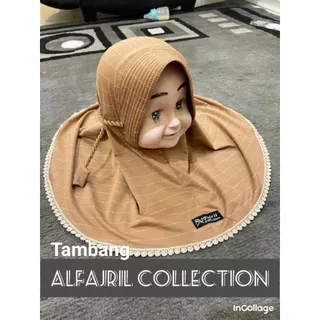 ORI AL FAJRIL JILBAB BABY HIJAB ANAK 0-2THN PREMIUM ORIGINAL ALFAJRIL HIJAB SEGI EMPAT LC PARIS PREMIUM ANTI AIR CRINKLE SQUARE SEGI4 LASERCUT S4 LINEN RUBIAH CORN SKIN MURAH