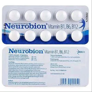 Neurobion 10 Tablet Obat Pegal, Kesemutan, dan Vitamin Neurotropik