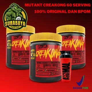 MUTANT CREAKONG 300 GRAM BPOM CREATINE MONOHYDRATE 300GRAM 75 SERVING