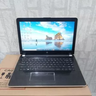Laptop Hp 14-bw505AU AMD A9-9420, Radeon R5 Ram4gb Hdd500gb Normal