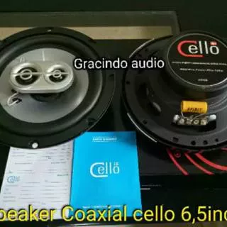 Speaker Coaxial 3way cello 6.5inch plus ring speaker PNP buat Mitsubishi xpander/pajero