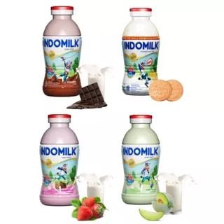 Susu UHT INDOMILK Botol 190 ml 1 DUS Bandung / Susu Anak Murah Indomilk kids Kemasan Botol Dus