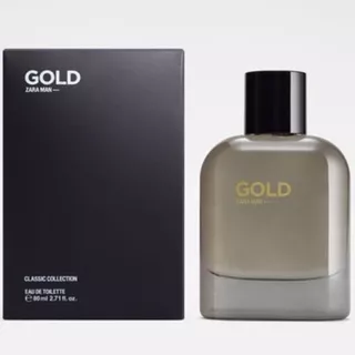 Parfum New Zara Man Gold Classic Collection For Men EDT 80 ml