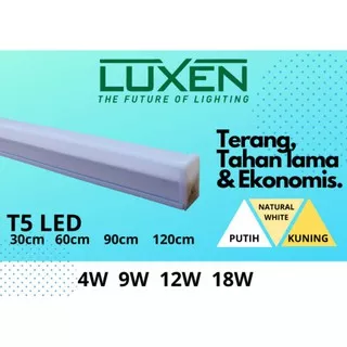 Lampu TL T5 Led Luxen 4W / Led T5 4 Watt / Tube Light PlS