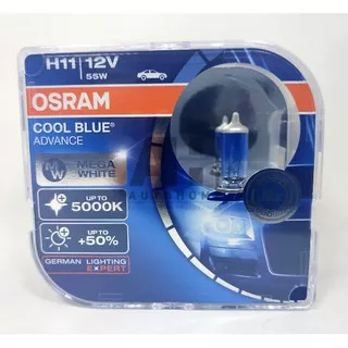 Osram H11 Cool Blue Advance (CBA) 55W Lampu Halogen Mobil Putih