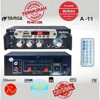 Amplifier Karaoke Targa A11 Ampli Bluetooth Usb Garansi Resmi Grosir