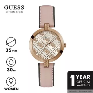 Jam Tangan Guess Original Pink & Rose Gold G LUXE - GW0027L2