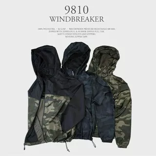 Jaket Parasut Import NEW STATE APPAREL Winbreaker Waterproof Pressur Seri Camo