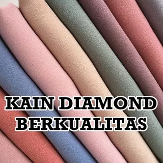 Bahan Kain Diamond Italiano / Diamond Crepe Berkualitas