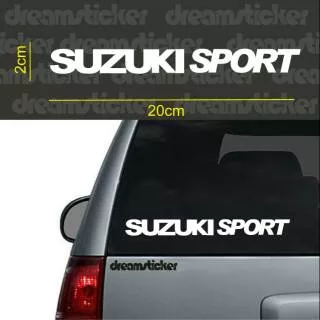 Sticker Stiker Mobil Suzuki sport