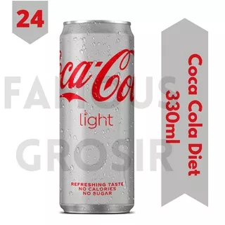 Coca Cola Diet 330ml isi 24Pcs I Diet Coke